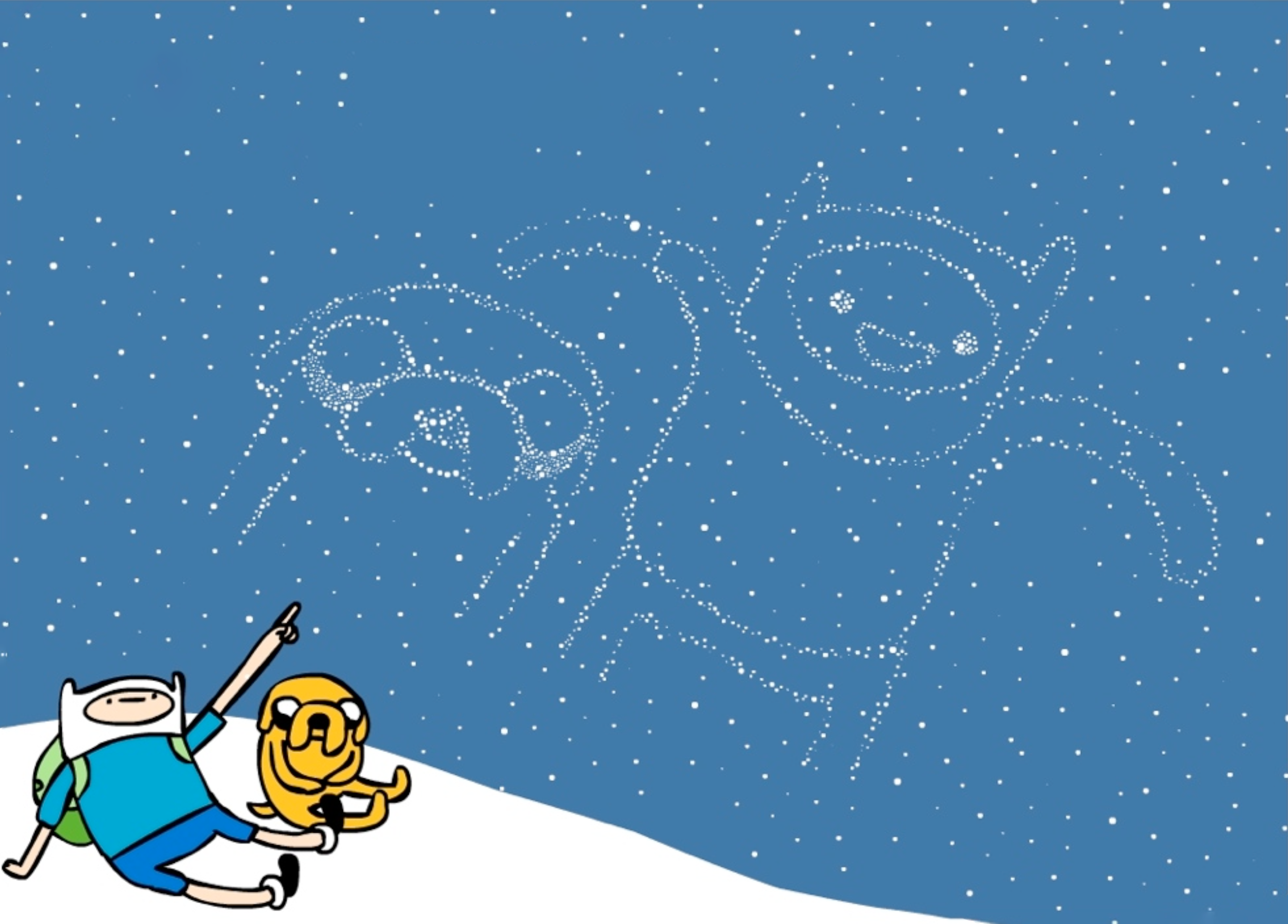 finn and jake stargaze