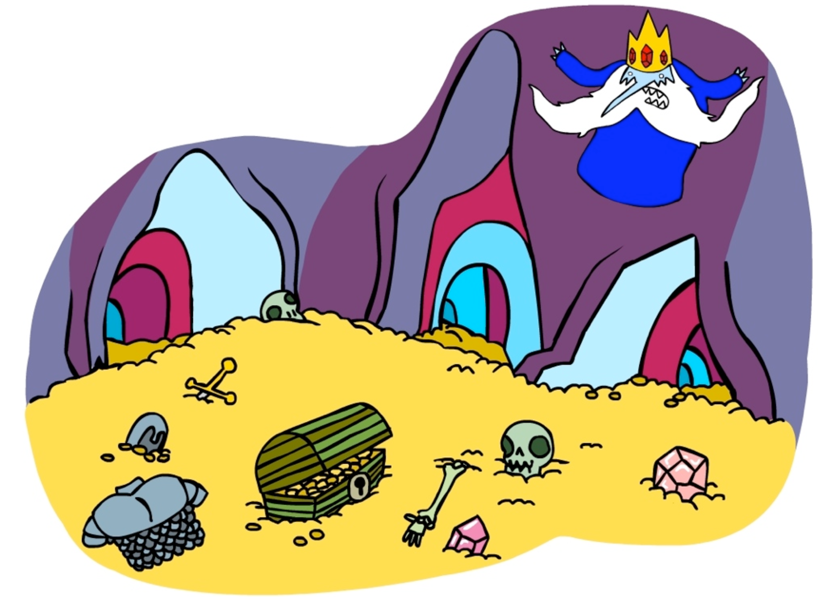 finn and monsters party